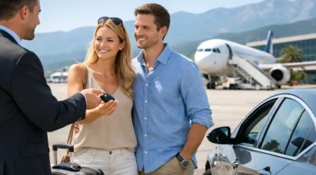 Preuzimanje auta Aerodrom Tivat bez čekanja