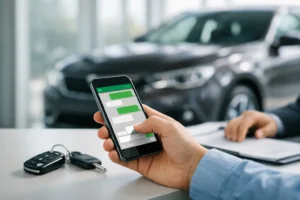 Rezervacija auta preko WhatsApp poruke brzo